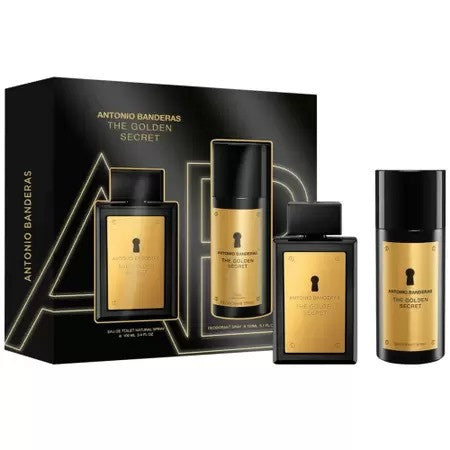 AB SECRET GOLDEN EDT 100ML + DEO 150ML